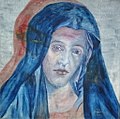 „Maria“, Öl auf Leinwand, 55 x 56, 2006