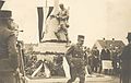 Enthüllung des Denkmals zu Ehren der Regimenter Nr. 83 und 106 in Pinkafeld (1934)