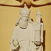 Der Heilige Leopold, Gründer des Stiftes