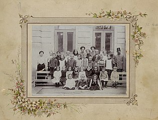 Julius in der Volksschule 1875/80