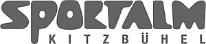 Logo: Schriftzug „Sportalm Kitzbühel“
