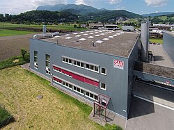 SAX Polymers Werk in Oberriet