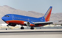 Boeing 737-300 der Southwest Airlines