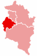 Lage des Bezirkes Feldkirch in Vorarlberg