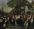 Ferdinand Georg Waldmüller - Niederösterreichische Bauernhochzeit - 1843