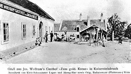 Gasthof zum Goldenen Kreuz, Kaisersteinbruch, 19001.jpg